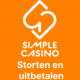 Simple casino Storten en uitbetalen